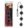 Rubicon Boules anales Rubicon M 32 x 5cm Noires